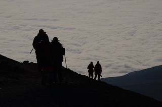 climbing kilimanjaro via Machame route